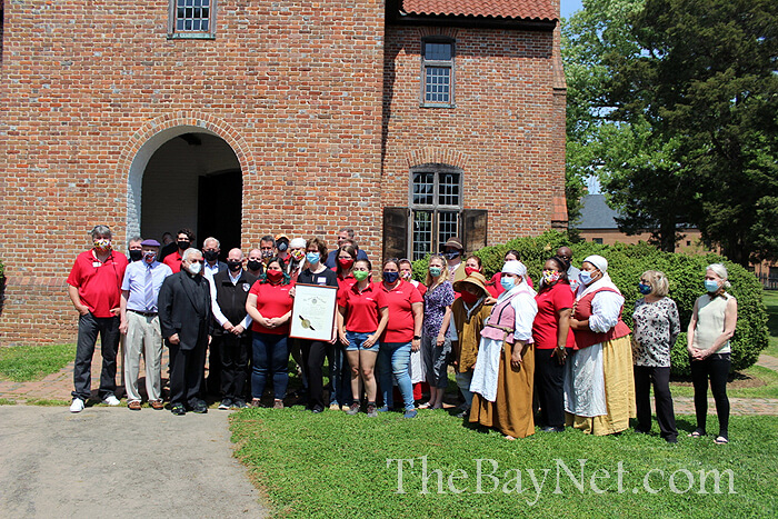 Read more about the article Governor Hogan Visits St. Mary’s Fort Archaeological Site; Dig Site Leader Discusses What’s Ahead