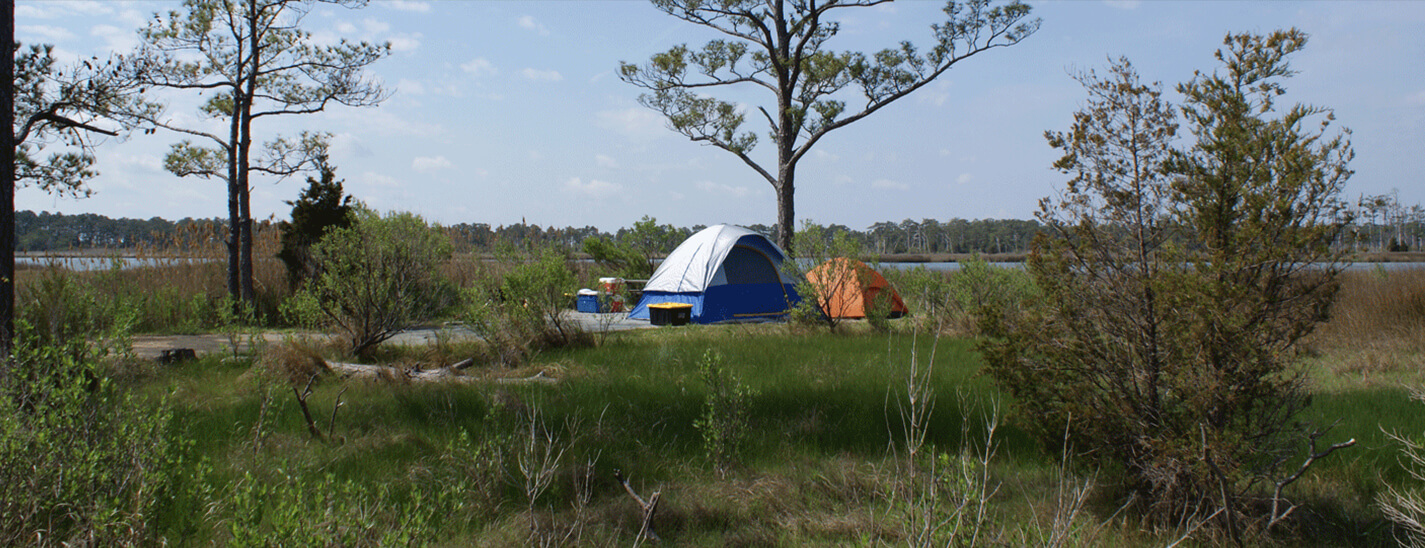 tent outside