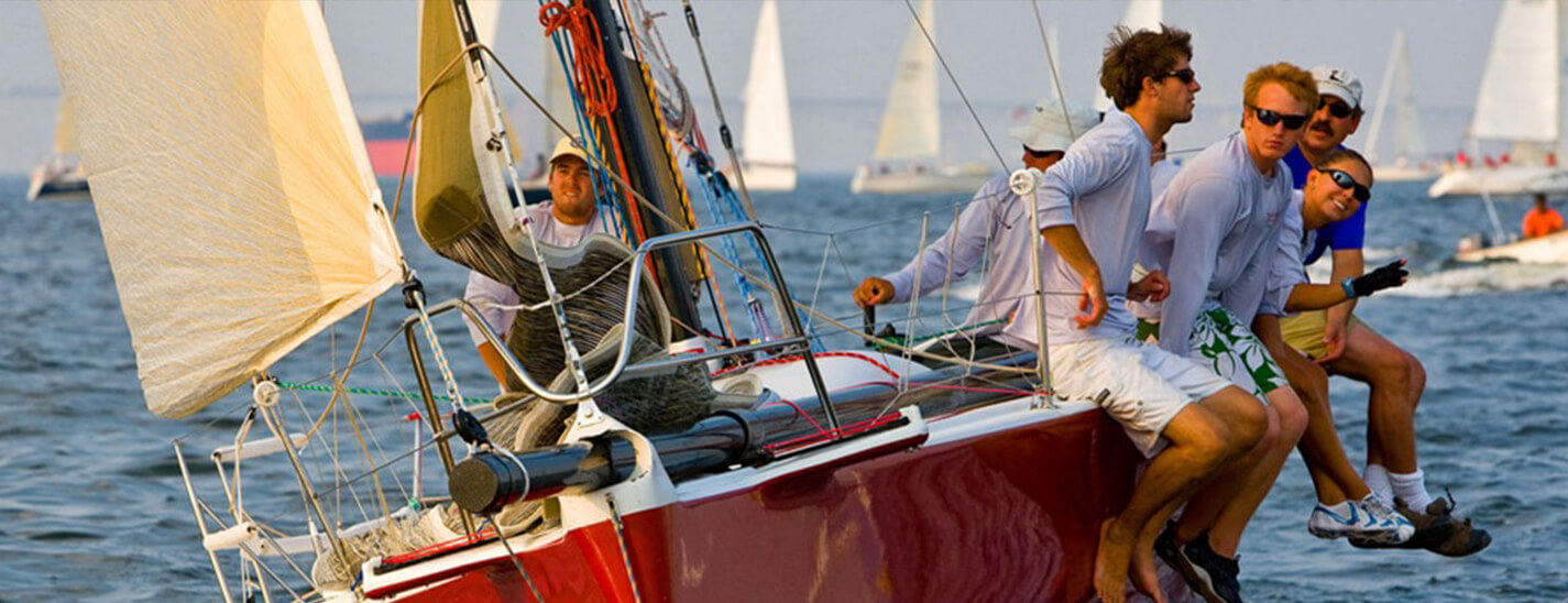 people enjoying a boat ride