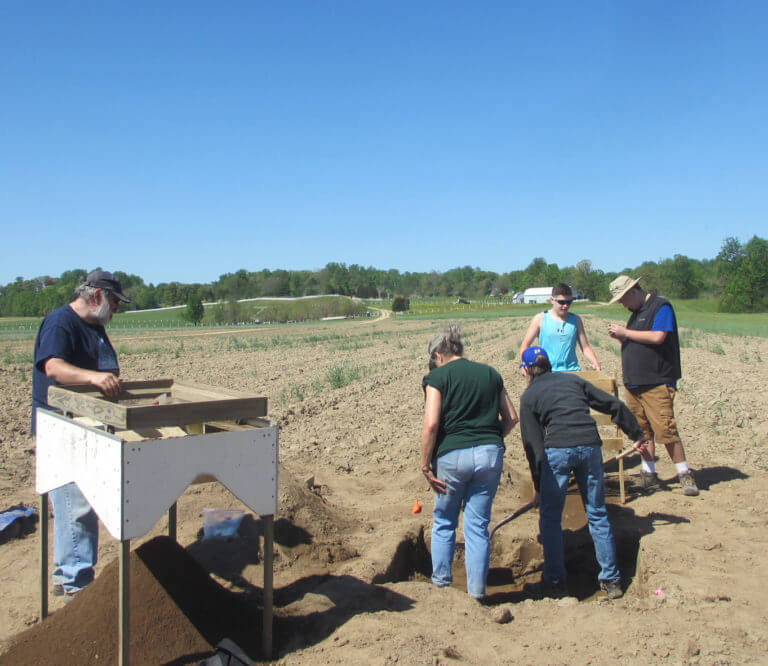 serenity farm archaeology 768x666